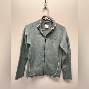 Patagonia Better Sweater Women's Medium Gray Full Zip Fleece Jacket